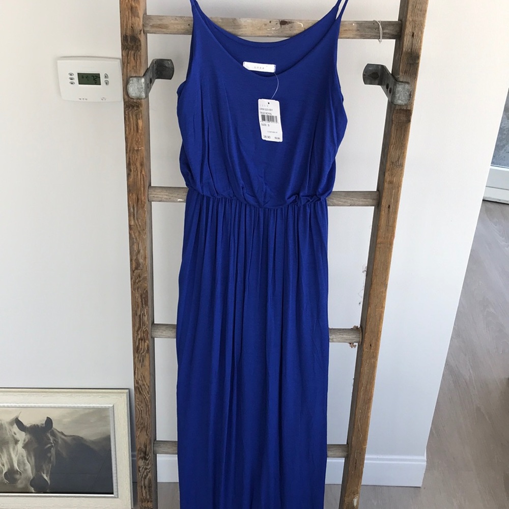 Blue maxi dress from Nordstrom. NWT. Size small
